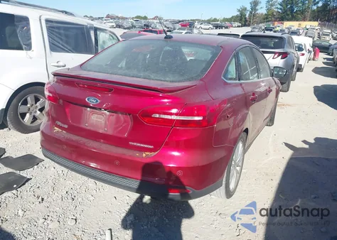 2017 Ford Focus Titanium from USA, damaged, VIN 1FADP3J2OHL348539